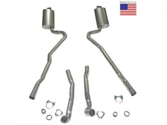 1970-1972 Exhaust System 454 Automatic 2 1/2"