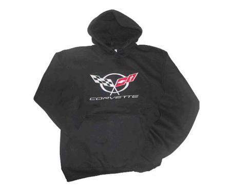 Hoodie/Hooded Sweatshirt With C5 Logo Black