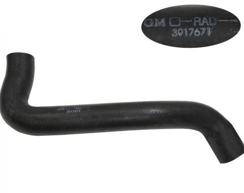 68 Radiator Hose - 327 Lower / Outlet With Air Conditioning Or Automatic ( # 391