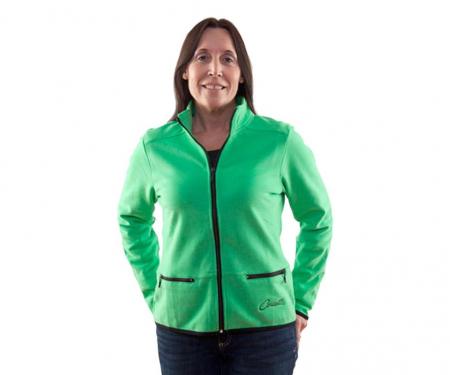 Jacket Womens Limeade Full Zip With Corvette Script