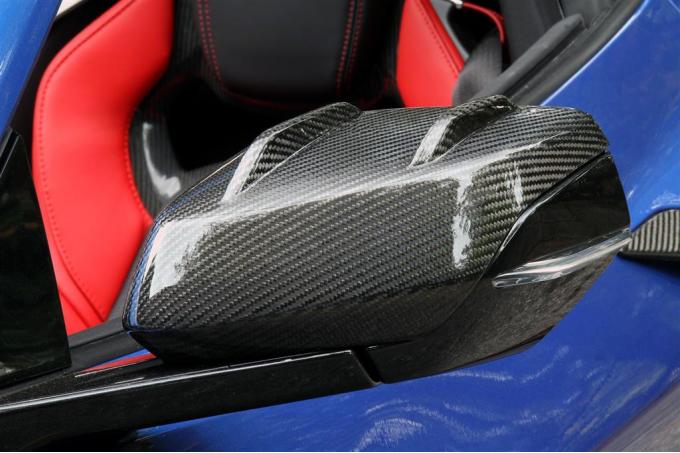 2020-2023 Concept8 Carbon Fiber Mirror Caps - Pair