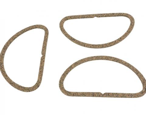 67-69 Gasket - Air Cleaner 3 X 2 / Tri Power To Carburetor - Set Of 3