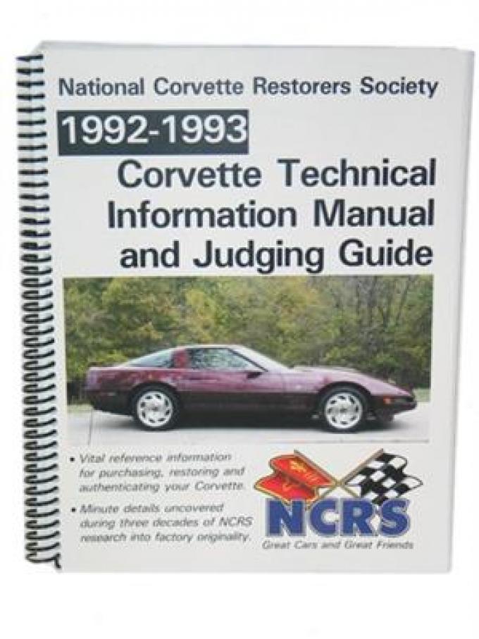 92-93 NCRS Judging Manual 1st Edition