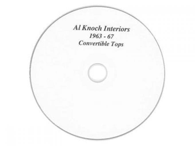 63-67 Soft Top / Convertible Top Installation DVD