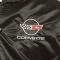 Jacket - Black Satin With Embroidered 84-90 C4 Emblem