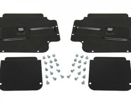 59-61 Door Access Plate Set - With Fasteners - 4 Pieces