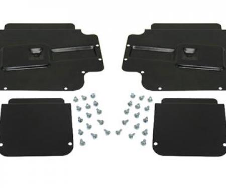 59-61 Door Access Plate Set - With Fasteners - 4 Pieces