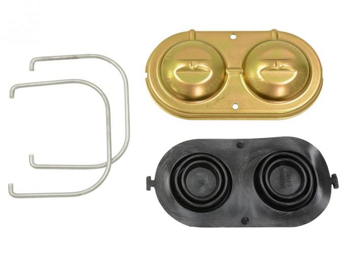 77-82 Master Cylinder Cap Kit - With Gasket And Bails