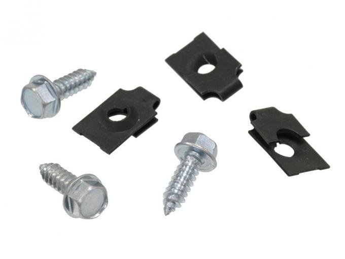 58 Right Hand Inner Fender Fiberglass Extension Mount Kit (6 Pieces)
