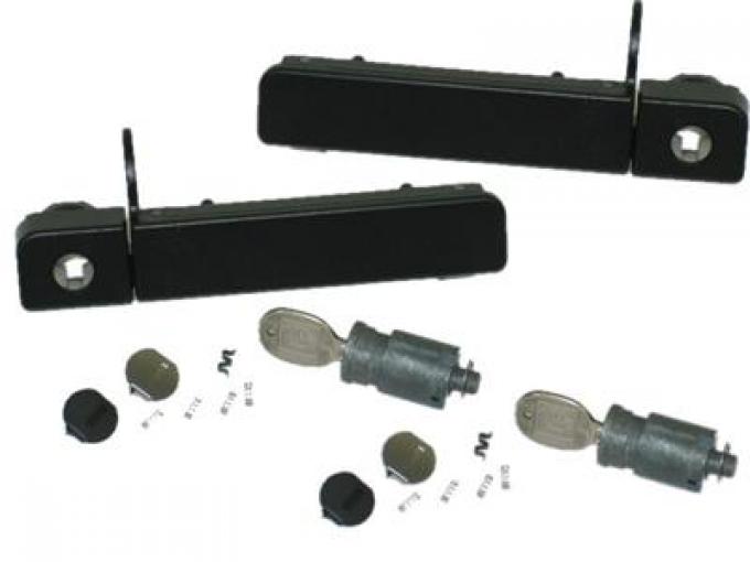 84-96 Door Handles With Locks - Does Both Doors