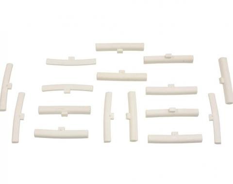 67 Seat Track Plastic Bushings - Set Of 16 Pieces
