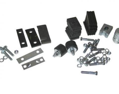 53-57 Body Mount Set With Radiator Mount Kit