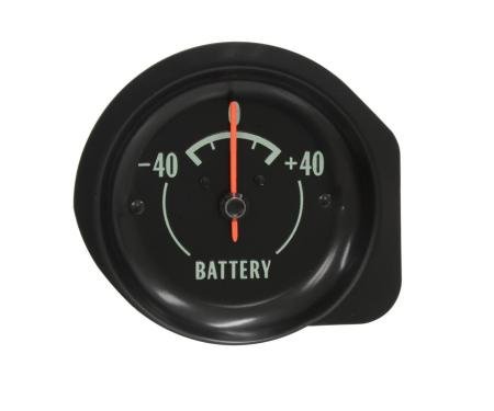 68-71 Ammeter Gauge - Green Letter
