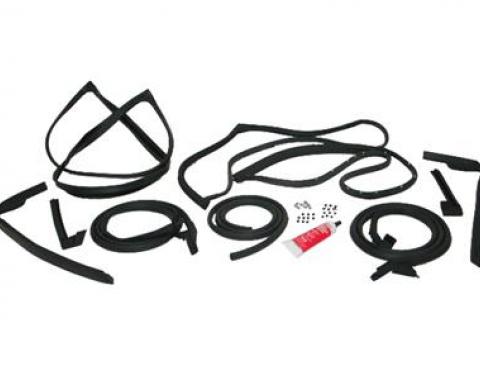 1968 Coupe Body Weatherstrip Kit - Deluxe