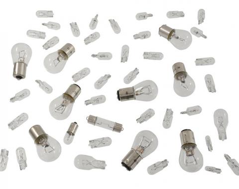 Redline Restomotive® 1980 Chevrolet Corvette 47 Piece Light Bulb Kit