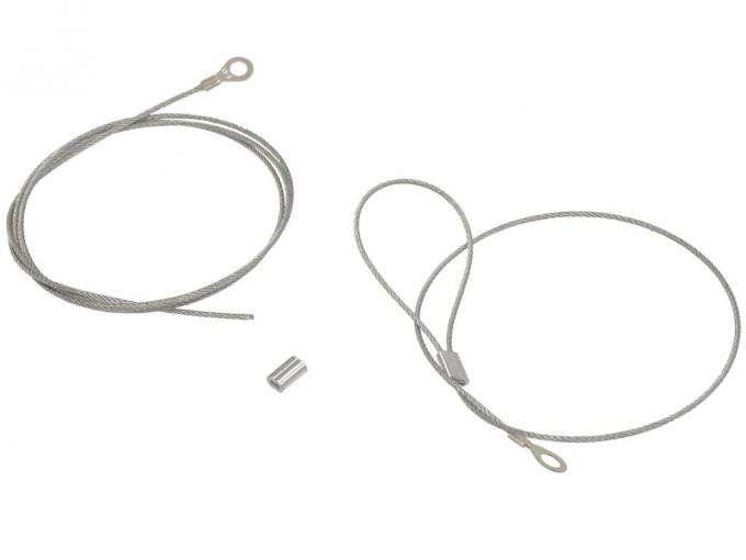 68-82 Emergency Hood Release Cable