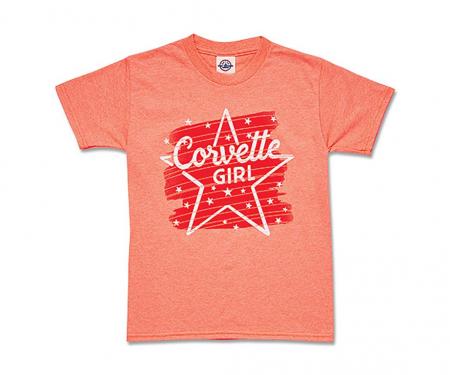 Girls Corvette Starstruck Watercolor T-Shirt