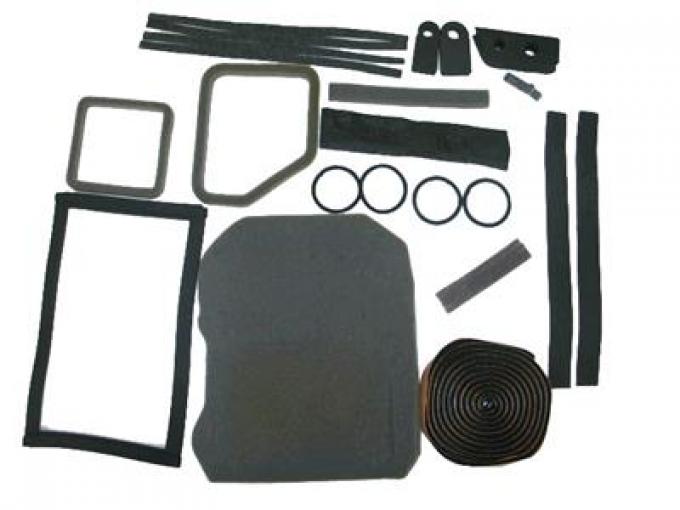 68-77 Air Conditioning Heater Gasket Kit - 23 Pieces
