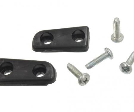 63-69 Door / Decklid Alignment Wedge - Plastic On Body With Screws - Pair