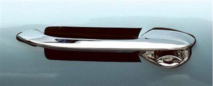 56-67 Door Handle Scratch Guards - Black