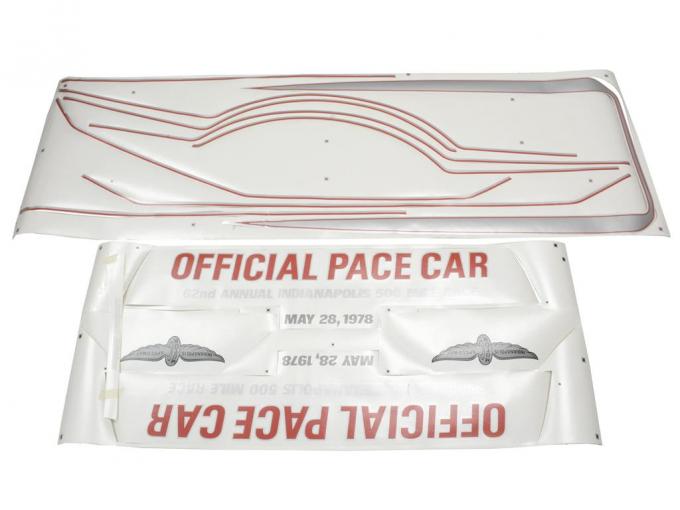 78 Body Decal Kit - Pace Car Decal