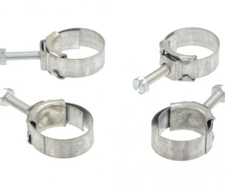 68-79 AIR /Smog Pump To Tube Hose Clamps 1 1/16" - Set Of 4