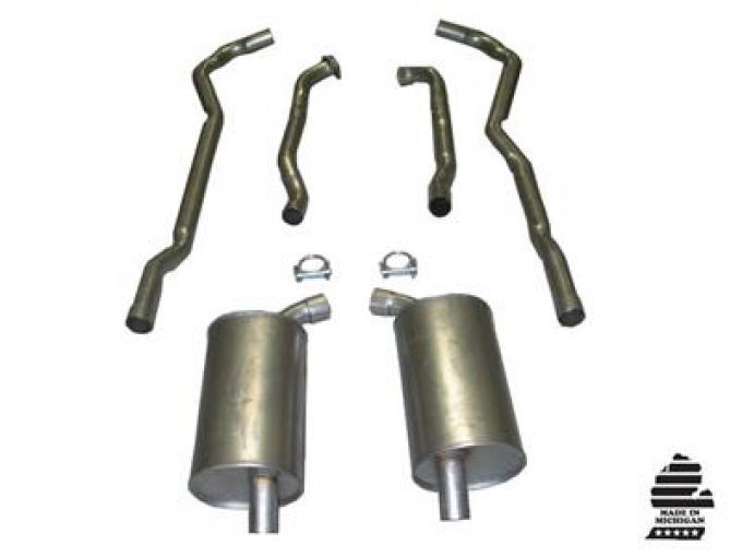 1973 Exhaust System 454 4-Speed 2 1/2"