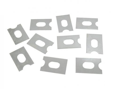 53-62 Body Mount Shim Set - Metal - 10 Pieces