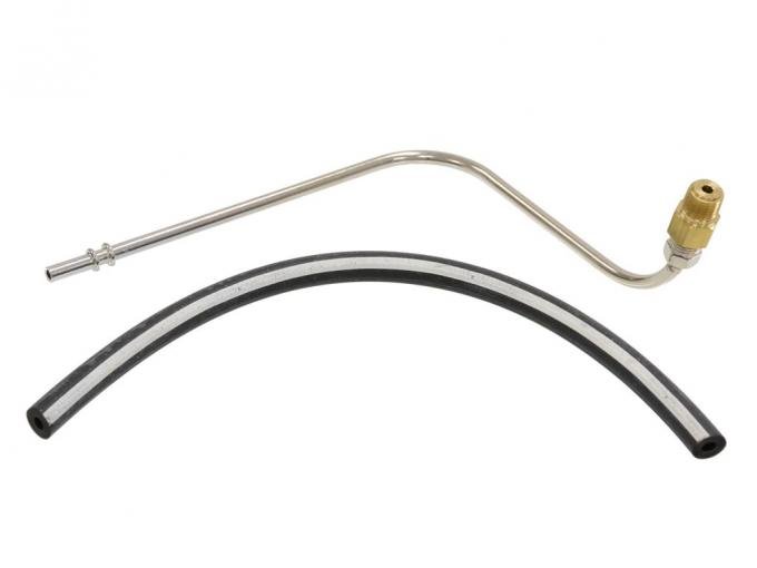 64-65 Vacuum Advance Line - 350 365 Chrome