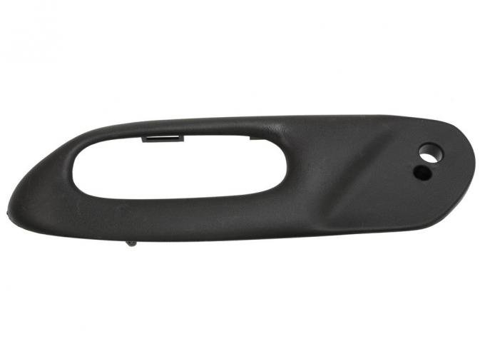 97-04 Black Side Seat Adjuster Switch Bezel / Panel - Passengers Side Outer