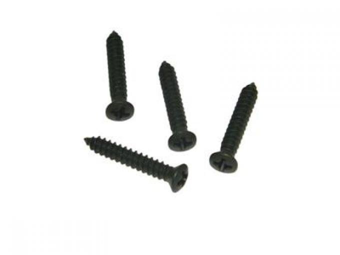 84-93 Screws - Coupe Rear Compartment Lock Cover - 4 Pieces