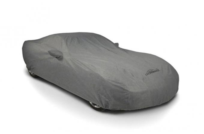01-04 Car Cover Triguard Gray C5 Z06 Embroidered Front Rear Logos