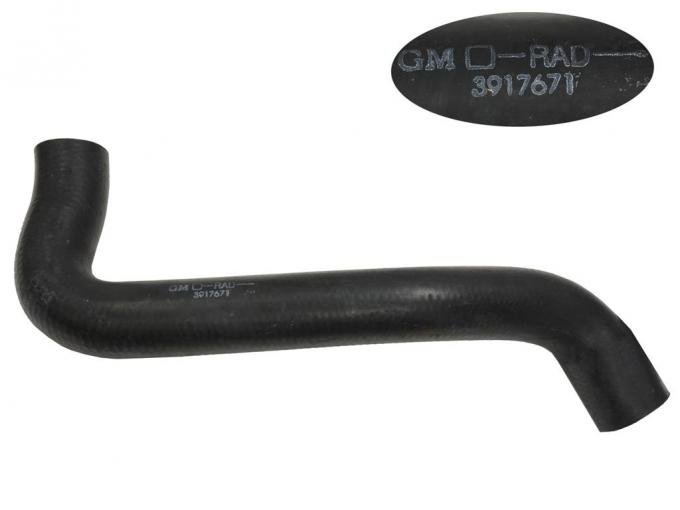 68 Radiator Hose - 327 Lower / Outlet With Air Conditioning Or Automatic ( # 391