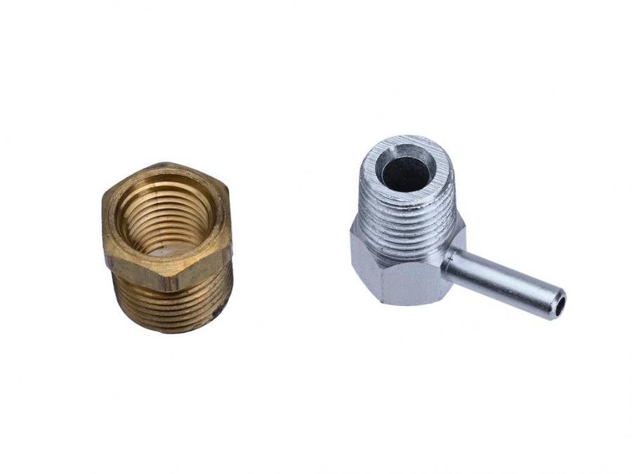 64 Intake Manifold Vacuum Fitting Automatic or Air Conditioning