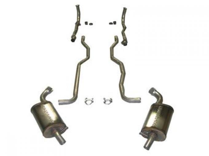 63 Exhaust System - 2 1/2" With Magnaflow Muffler 4 Speed