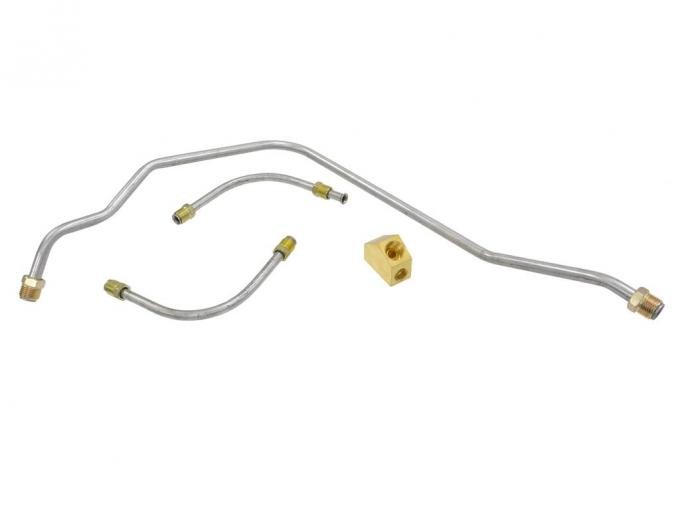 66 Fuel Line - 425 HP 3 Piece With Special Y Block
