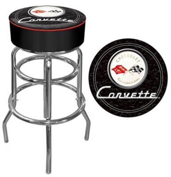 Counter Stool - Black With C1 Logo