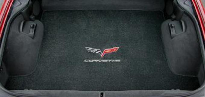 2005-25013 Cargo Mat Coupe With Silver Script And C6 Emblem Lloyd Design