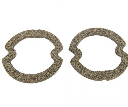 58-67 Tail Light Lens Gaskets - Cork (Set of 2)