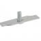 59-62 Female Hood Lock / Latch Stud Plate - Right - 1959 Late