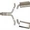 84-85 B&B L98 2 1/2" Cat Back Exhaust System 4 Bolt Flange