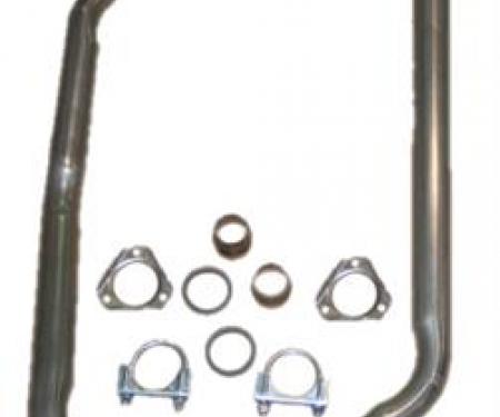 68-74 327/350 4 Speed Front Exhaust Pipe - Pair