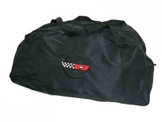 Storage Bag - Black Duffel / Car Cover With C4 Embroidered Logo