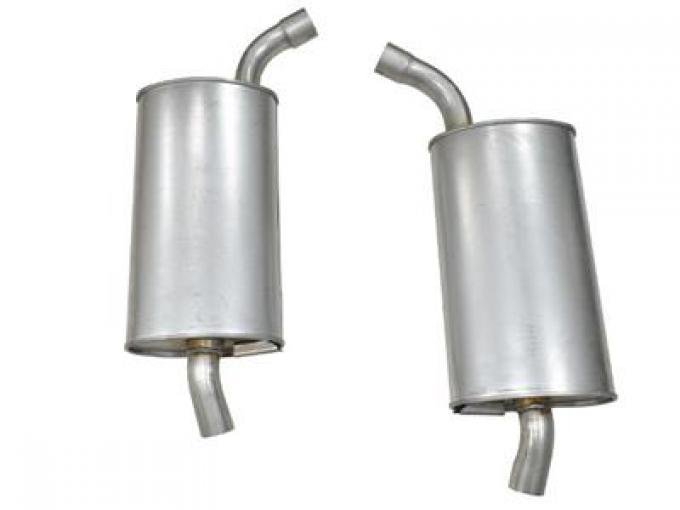 63-67 Mufflers - Aluminized 2"