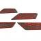14-19 Acrylic Tail Lights Blackout Kit - Set of 4