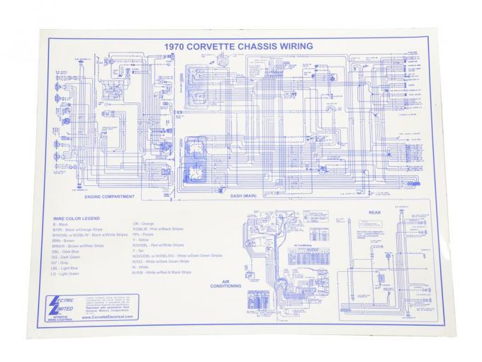 70 Wire Diagram - 17" X 22"