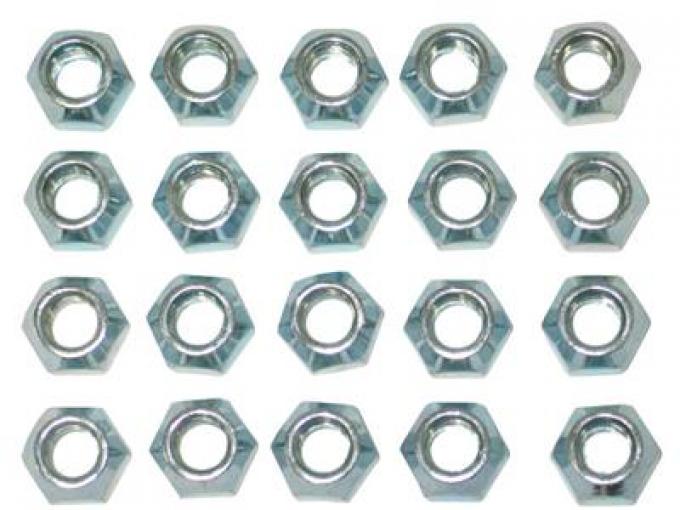 56-82 Wheel Lug Nuts - Except Knock Off Wheels - 20 Pieces
