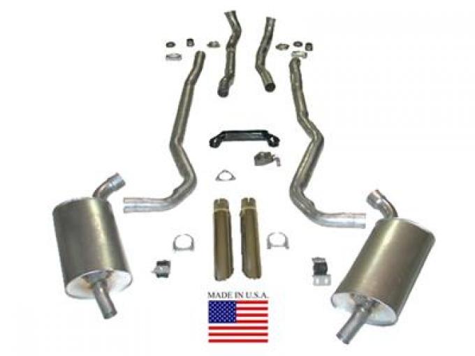 1968 Deluxe Exhaust System 427 4-Speed 2 1/2"