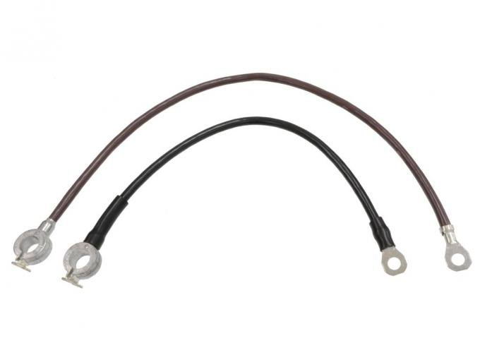 63-65 Battery Cable - Small Block Spring Ring