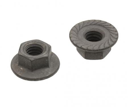 64-75 Rear Trailing / Control Arm Bumper Mounting Nut - 2 Pieces